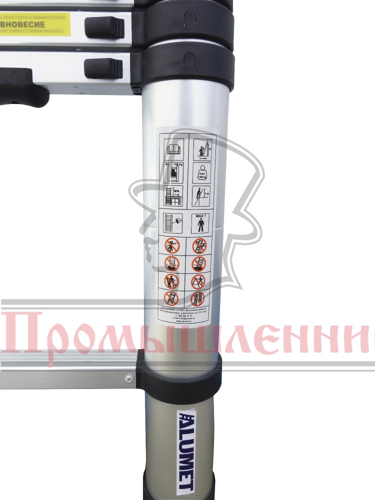 Лестница телескопическая Alumet TLS 3,8 фото 4