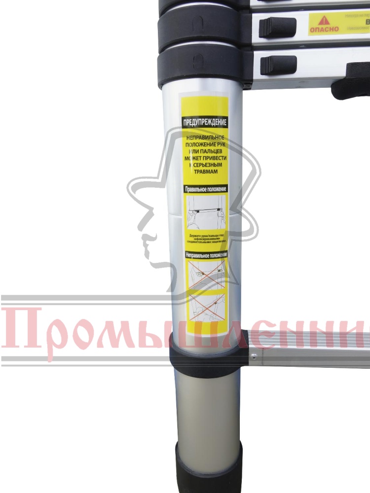 Лестница телескопическая Alumet TLS 3,8 фото 3