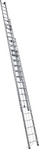 Купить Лестница трехсекционная выдвижная с тросом Ал 3324