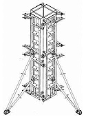 Купить Опалубка колонн Промышленник на угловых элементах