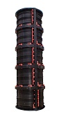 Пластиковая опалубка колонн GEOTUB Geoplast колонна круглая 3,0 м, диаметр 800 мм Купить Пластиковая опалубка колонн GEOTUB Geoplast колонна круглая 3,0 м, диаметр 800 мм