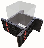 Пластиковая опалубка для колонн переменного сечения Geoplast GEOSTAR Купить Пластиковая опалубка для колонн переменного сечения Geoplast GEOSTAR