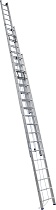 Купить Лестница трехсекционная выдвижная с тросом Ал 3314