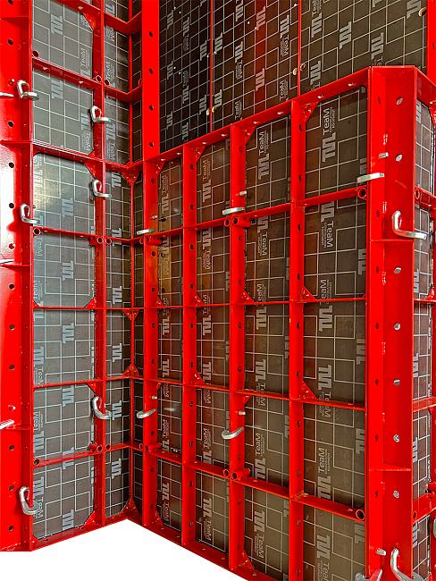 Мелкощитовая опалубка (МЩО) щит линейный 1200×650 фото 2