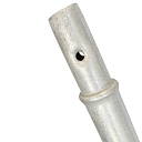 Стойка лесов хомутовых оцинованная 4 м фото 2