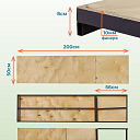 Настил с люком вышки-туры Промышленник ВСП-250/1,2 фото 3