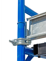 Купить Комплект ограждающее устройство, хомут фиксирующий 2 шт. для строительных лесов