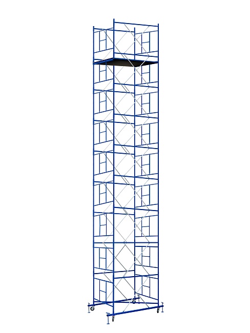 Вышка-тура Промышленник ВСП Пром 1.6×2.0, 11.2м фото 1