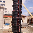 Пластиковая опалубка колонн GEOTUB Geoplast колонна круглая 3,0 м, диаметр 800 мм фото 7