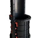 Пластиковая опалубка колонн GEOTUB Geoplast колонна круглая 3,0 м, диаметр 800 мм фото 2