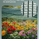 Сетка фасадная затеняющая Промышленник зеленая 30-35% 6х25 м фото 5