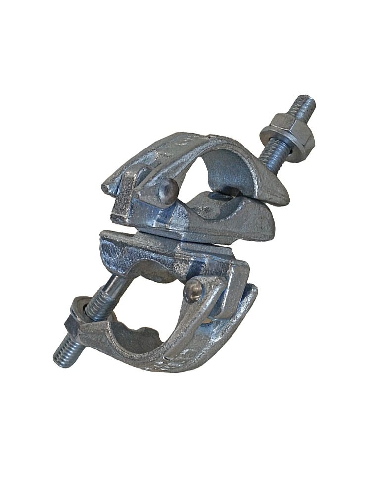 Хомут поворотный 48x48 мм, кованный фото 1