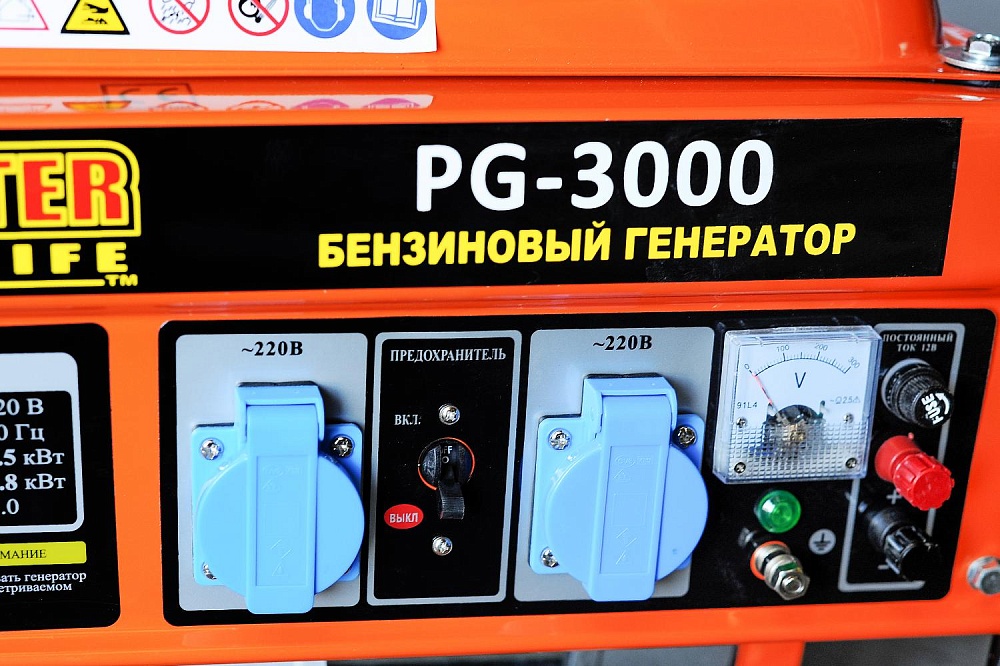 Бензиновый генератор Workmaster  PG-3000 фото 2