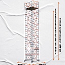 Вышка-тура TeaM ВСП 2.0х2.0, 12.4 м фото 3