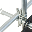 Связь лесов хомутовых оцинкованная 5,2 м фото 3