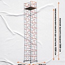 Вышка-тура TeaM ВСП 2.0х2.0, 13.6 м фото 3